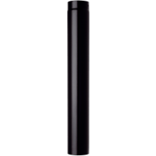 5 inch - 1 metre black vitreous stove flue pipe