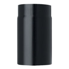 6 inch - 250mm black stove flue pipe